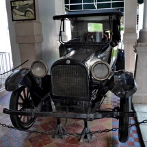 Pancho Villa's car in the museum Casa de Villa, where he was assassinated in the year 1923
